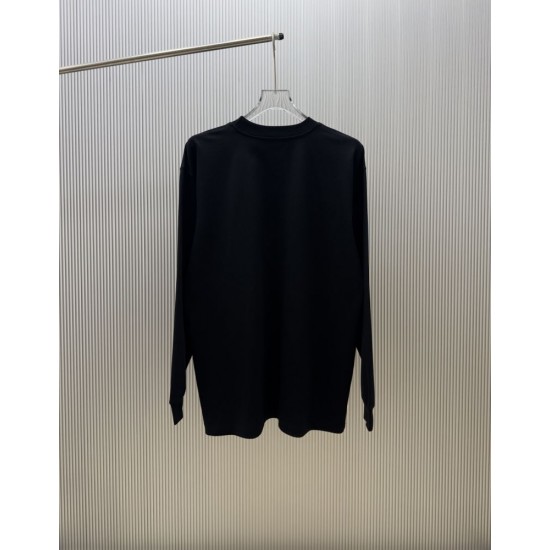 GUCCI グッチ レインボーロゴ ワールドシティプリント クルーネック ロングTシャツ スウェット 2色展開 男女兼用