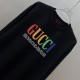 GUCCI グッチ レインボーロゴ ワールドシティプリント クルーネック ロングTシャツ スウェット 2色展開 男女兼用