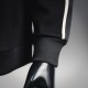 GUCCI グッチ 25FW サイドロゴテープ切替 ジップアップパーカー フーディー ブラック 男女兼用