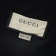 GUCCI グッチ 25FW サイドロゴテープ切替 ジップアップパーカー フーディー ブラック 男女兼用