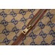 GUCCI グッチ GG総柄 モノグラム ウェブストライプ切替 スタンドカラー ジップアップジャケット ブルゾン カーキ 男女兼用