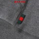 GUCCI グッチ GG総柄 リバーシブル カシミヤウール ニットジップアップパーカー フーディー 藏青色/グレー 男女兼用