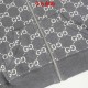 GUCCI グッチ GG総柄 リバーシブル カシミヤウール ニットジップアップパーカー フーディー 藏青色/グレー 男女兼用