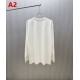 LOEWE ロエベ アナグラム ロゴプリント クルーネック ロングTシャツ スウェット 2色展開 男女兼用