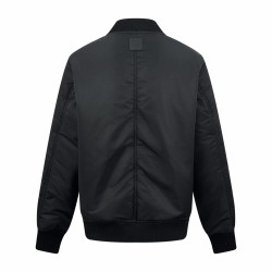 LOEWE ロエベ 25363-C30 メタルフック デザイナーズ ボンバージャケット 中綿ジャケット ブラック メンズ